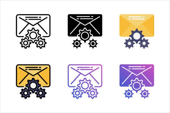 Enhance Your Projects with the Versatile Setting Mail Icon