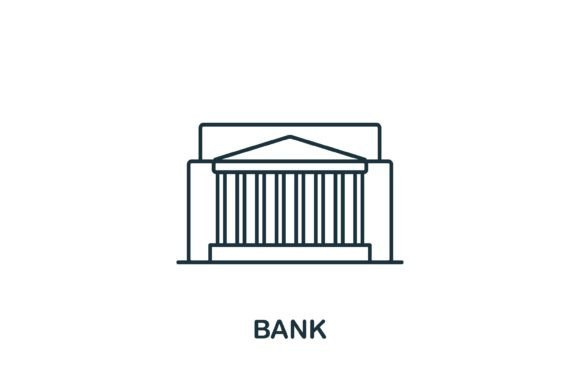 Strategic Use of Bank Icon for Enhanced Visual Communication and Branding