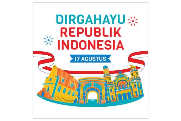 Unleash Creativity with Indonesia Independence Day Template 04