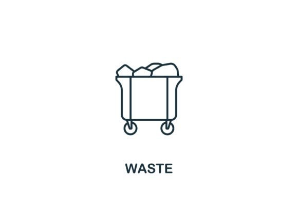 Unlock Creativity with Versatile Waste Icon