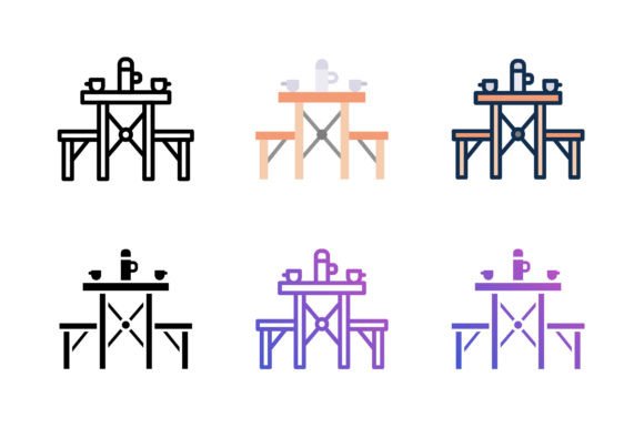 Unlock Versatility with Table Portable Icons