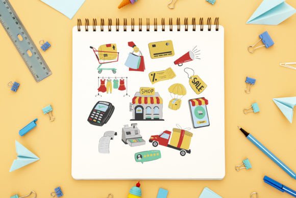 Unlocking Creativity with Collection Shopping Object Illustrations: A Comprehensive Guide
