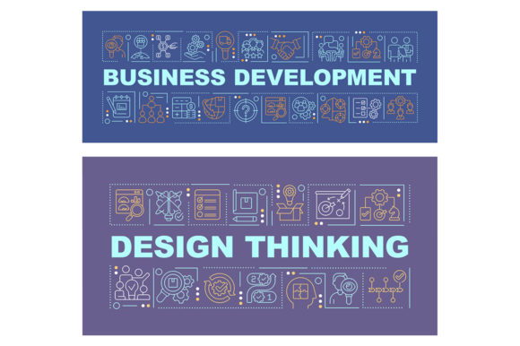 Unlocking Strategic Potential with the Business Development Word Banner Set